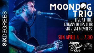 Moondog Trio LIVE at The Albany Blues Club @ Six Degrees