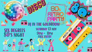 Six Degrees 80's Night