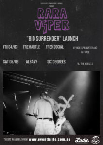 RA RA VIPER - Supported by the Morsels @ Six Degrees