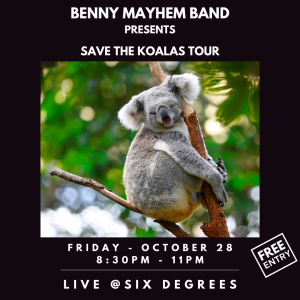 BENNY MAYHEM Live at Six Degrees