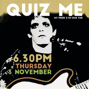 QUIZ ME - MUSIC TRIVIA NIGHT