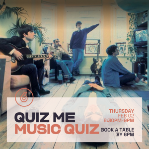 QUIZ ME - MUSIC TRIVIA NIGHT