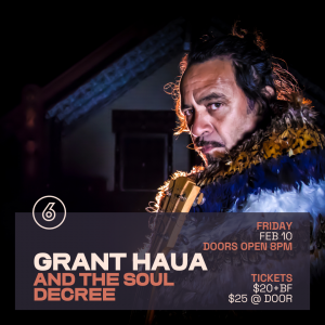 GRANT HAUA & THE SOUL DECREE Live at Six Degrees
