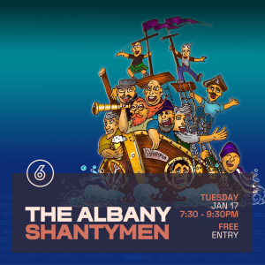 THE ALBANY SHANTYMEN Live at Six Degrees