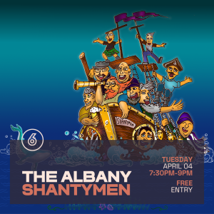 THE ALBANY SHANTYMEN Live at Six Degrees