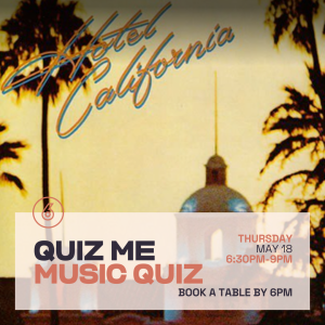 QUIZ ME - MUSIC TRIVIA NIGHT
