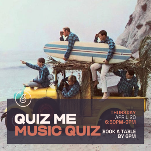 QUIZ ME - MUSIC TRIVIA NIGHT