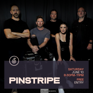 PINSTRIPE Live at Six Degrees