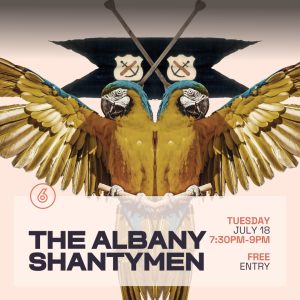 THE ALBANY SHANTYMEN Live at Six Degrees
