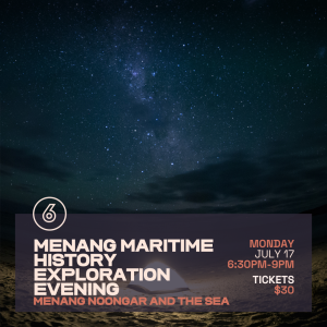 Menang Maritime History Exploration Evening: Menang Noongar and the Sea