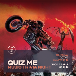 QUIZ ME - MUSIC TRIVIA NIGHT