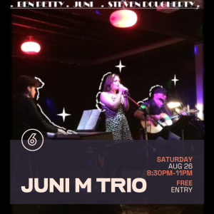 JUNI M TRIO Live at Six Degrees