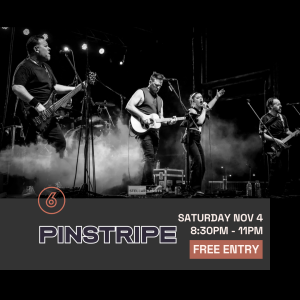 PINSTRIPE Live at Six Degrees