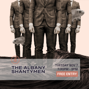 THE ALBANY SHANTYMEN Live at Six Degrees