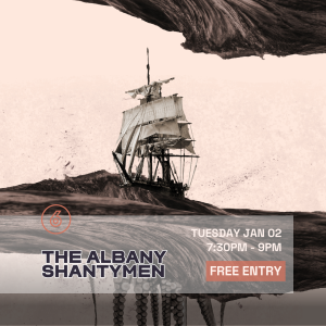 THE ALBANY SHANTYMEN Live at Six Degrees