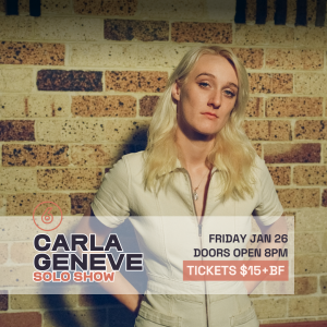 CARLA GENEVE Live at Six Degrees