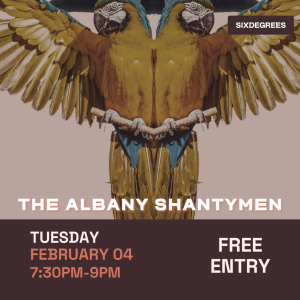 THE ALBANY SHANTYMEN Live at Six Degrees