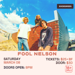 Fool Nelson Live at Six Degrees