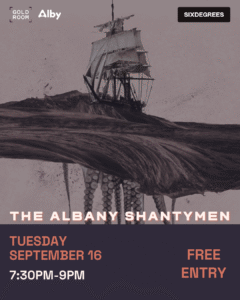 Albany Folk Music – The Albany Shantymen at Six Degrees Goldroom