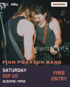 Vibrant Albany Folk Rock Music – Finn Pearson Band Live 20 September
