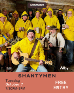 Albany Shanty Music Night – Shantymen Live at Six Degrees