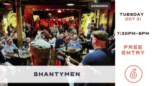 Albany Shanty Music Experience – Shantymen in the Goldroom