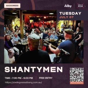 Albany Sea Shanty Singalong: Amazing 7 July Night
