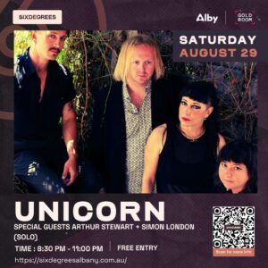 Albany Live Band Night: Ultimate Unicorn 29 August